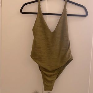 L Space - Moss Green One Piece